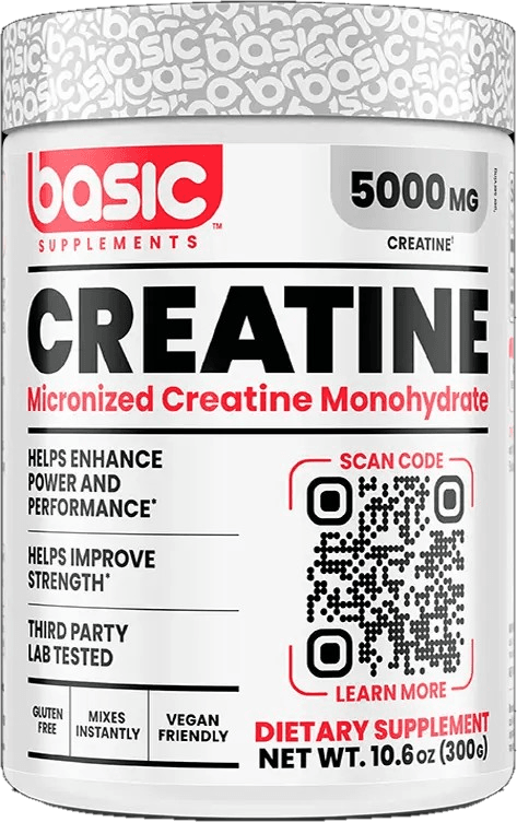 CREATINA BASIC SIN SABOR, 60 servicios