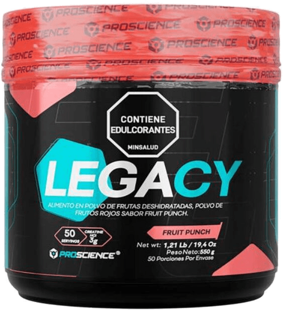 LEGACY CREATINA FRUIT PUNCH, 50 servicios