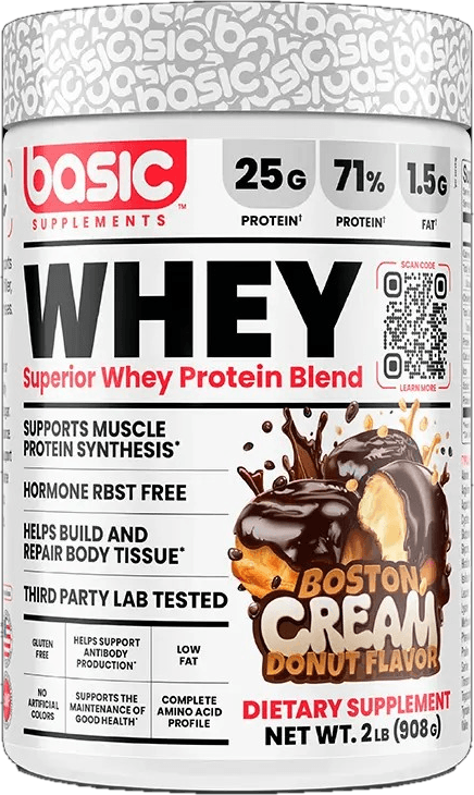 WHEY PROTEIN BASIC BOSTON CREAM, 2 libras