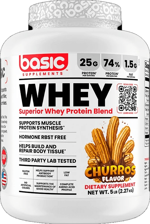 WHEY PROTEIN BASIC CHURRO, 2 libras