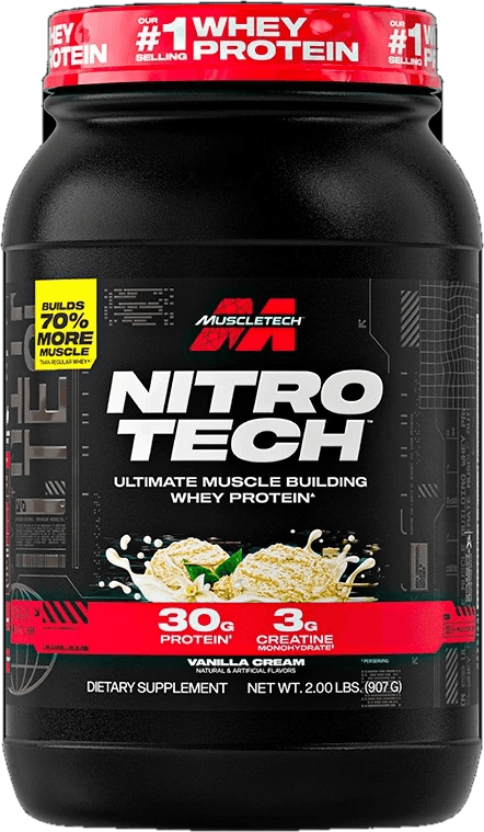 NITRO TECH VAINILLA, 2 libras