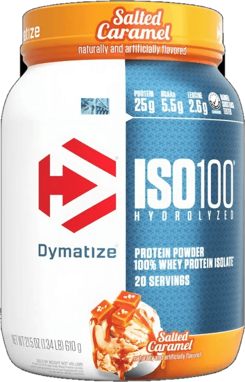 ISO 100 SALTED CARAMEL, 1.3 libras