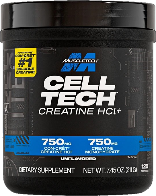 CREATINA CELL TECH CREACTOR SIN SABOR, 120 servicios