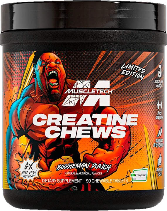 CREATINA CHEWS CREAPURE BOOGIEMAN PUNCH, 30 servicios